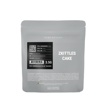- ZKITTLES CAKE - 3.5G Grey Label Mylar