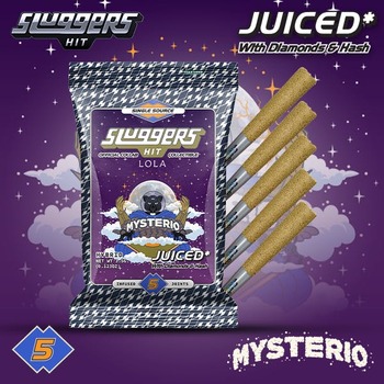 Sluggers - Infused Prerolls - 3.5g 5pk - Mysterio