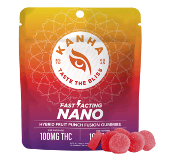 Fruit Punch Fusion | NANO | Hybrid | 100mg THC | 10-pack