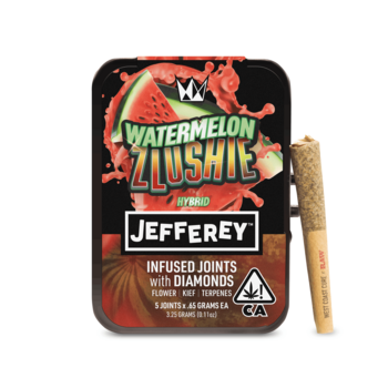 Watermelon Zlushie - Jefferey Infused Joint .65g 5 Pack