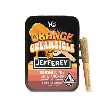 Orange Creamsicle - Jefferey Infused Joint .65g 5 Pack