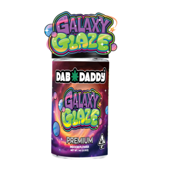 Galaxy Glaze Flower Dab Daddy® 14g Premium Indoor Flower