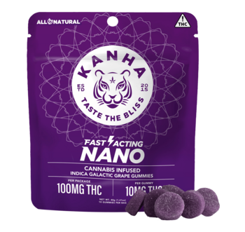 Galactic Grape | NANO | Indica | 100mg THC | 10-pack
