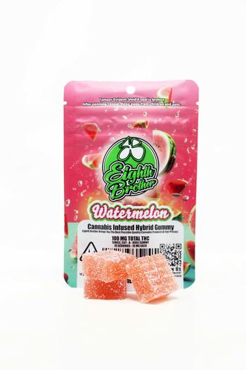 Eighth Brother | Cut-a-Dose | Watermelon Gummies | 100mg | Single