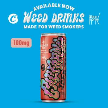 Cookies x GreenMonké - 100mg California Iced Tea - Georgia Pie Peach Tea