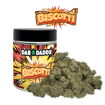 Biscotti Flower Dab Daddy® 28g Premium Indoor Flower